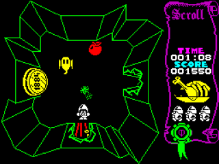 Atic Atac screenshot 3 for ZX Spectrum